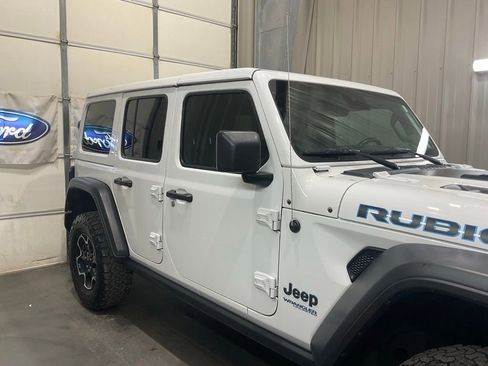Used 2021 Jeep Wrangler Unlimited Rubicon 4xe w/ Steel Bumper Group AWD/4WD image 4