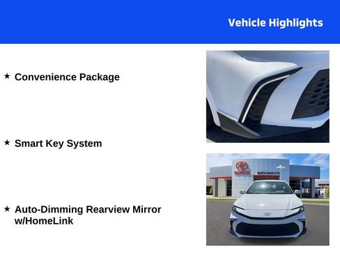 Used 2025 Toyota Camry SE w/ Convenience Package FWD image 4