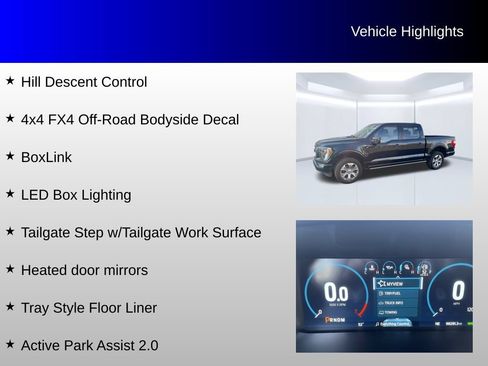 Used 2023 Ford F150 Platinum w/ FX4 Off-Road Package AWD/4WD image 24