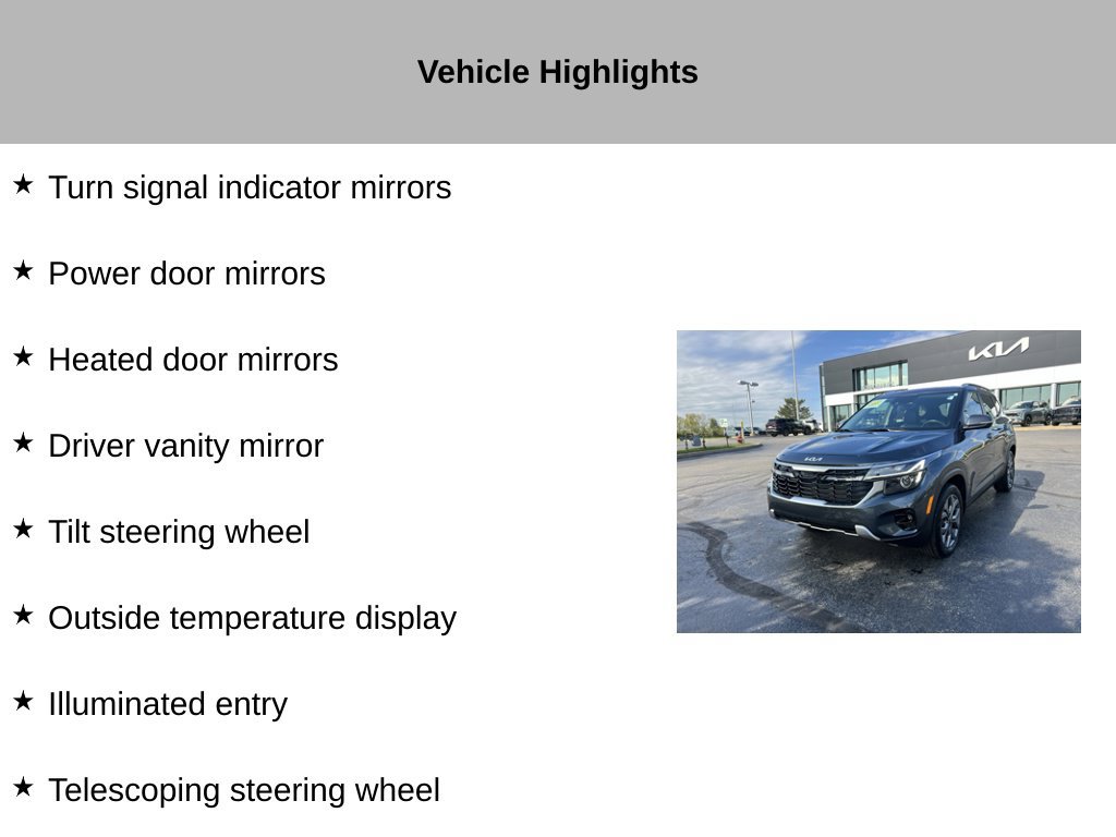 Certified 2024 Kia Seltos S AWD/4WD image 46