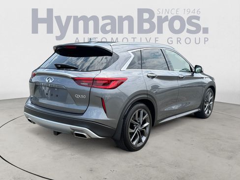 Certified 2021 INFINITI QX50 Autograph w/ Premium White Leather Package AWD/4WD image 3