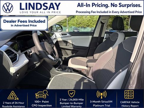 Certified 2025 Volkswagen Taos SE w/ Panoramic Sunroof Package AWD/4WD image 9