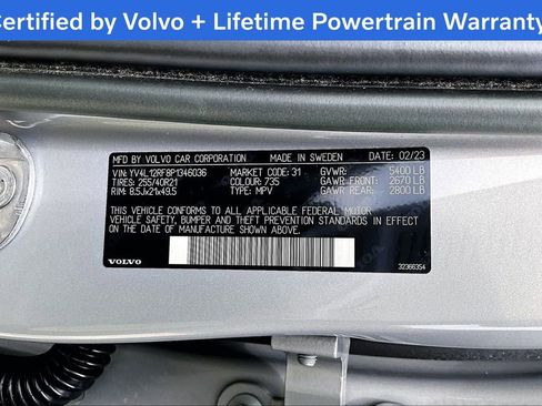 Certified 2023 Volvo XC60 B5 Ultimate w/ Protection Package Premier AWD/4WD image 47