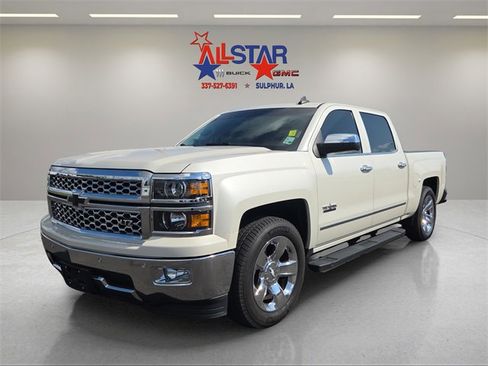 Used 2015 Chevrolet Silverado 1500 LTZ w/ Texas Edition, 1LZ Trim image 3