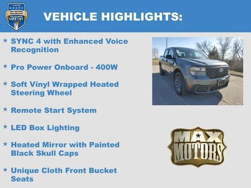 New 2026 Ford Maverick XLT w/ Equipment Group 301A image 17