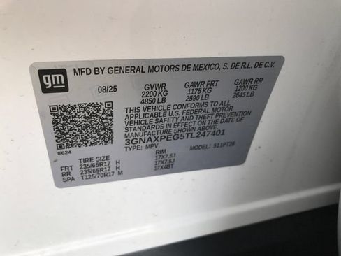 Certified 2026 Chevrolet Equinox LT AWD/4WD image 25