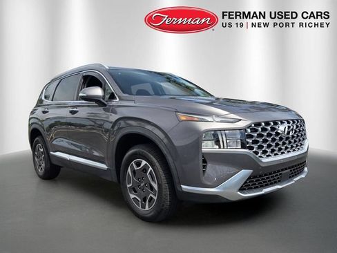 Used 2022 Hyundai Santa Fe Blue AWD/4WD image 1