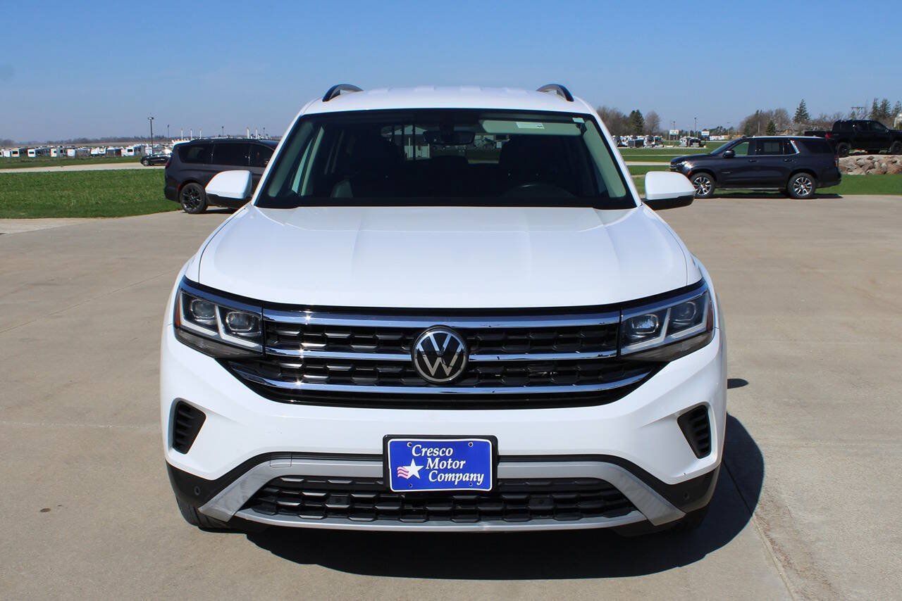 Used 2021 Volkswagen Atlas SE w/ Towing Package FWD image 2