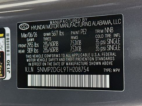 New 2026 Hyundai Santa Fe SEL AWD/4WD image 30