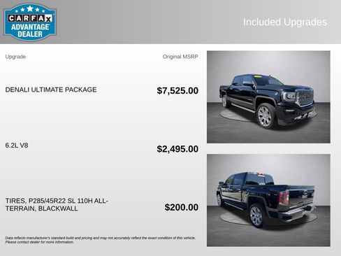 Used 2018 GMC Sierra 1500 Denali w/ Denali Ultimate Package AWD/4WD image 5