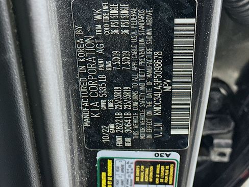Used 2023 Kia EV6 Wind w/ Wind Technology Package RWD image 12