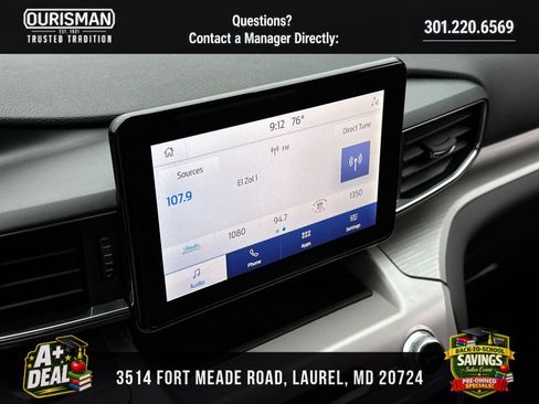 Used 2024 Ford Explorer XLT w/ Equipment Group 202A AWD/4WD image 11