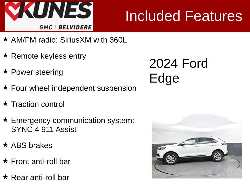 Used 2024 Ford Edge SEL AWD/4WD image 2