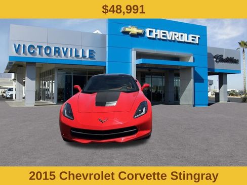 Used 2015 Chevrolet Corvette Stingray Coupe w/ 3LT Preferred Equipment Group RWD image 2