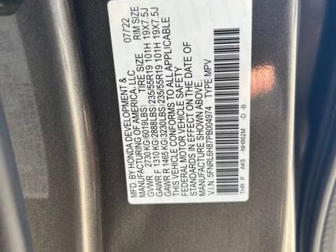 Used 2023 Honda Odyssey Touring image 14
