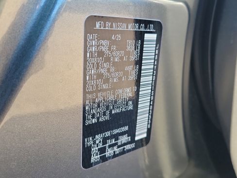 New 2025 Nissan Armada PRO-4X image 36