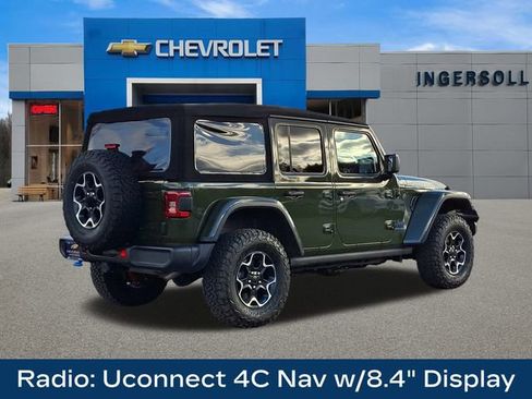 Used 2023 Jeep Wrangler Unlimited Rubicon 4xe w/ Cold Weather Group image 9