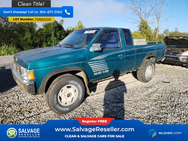 Used 1995 Nissan Pickup 4x4 King Cab V6 image 1