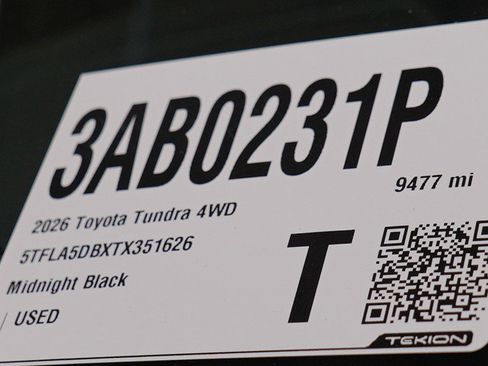 Used 2026 Toyota Tundra SR5 AWD/4WD image 32
