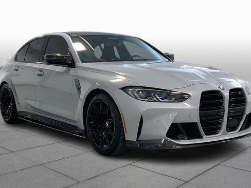 Used 2021 BMW M3 Competition w/ M Carbon Exterior Package image 3