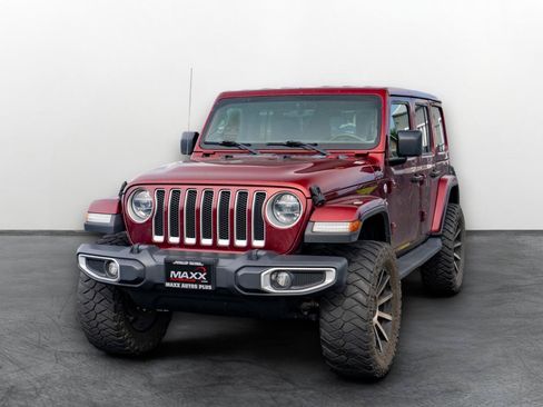 Used 2021 Jeep Wrangler Unlimited Sahara AWD/4WD image 3
