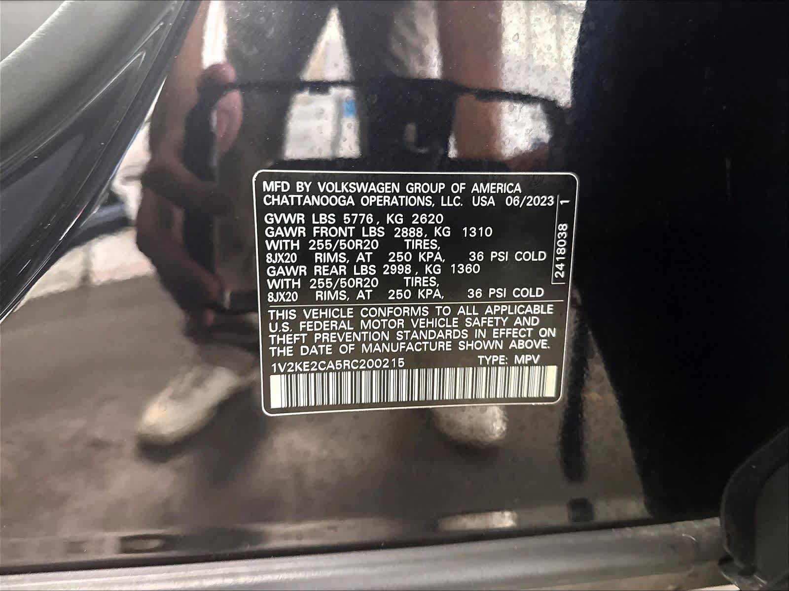 Used 2024 Volkswagen Atlas Cross Sport SE w/ Panoramic Sunroof Package AWD/4WD image 23