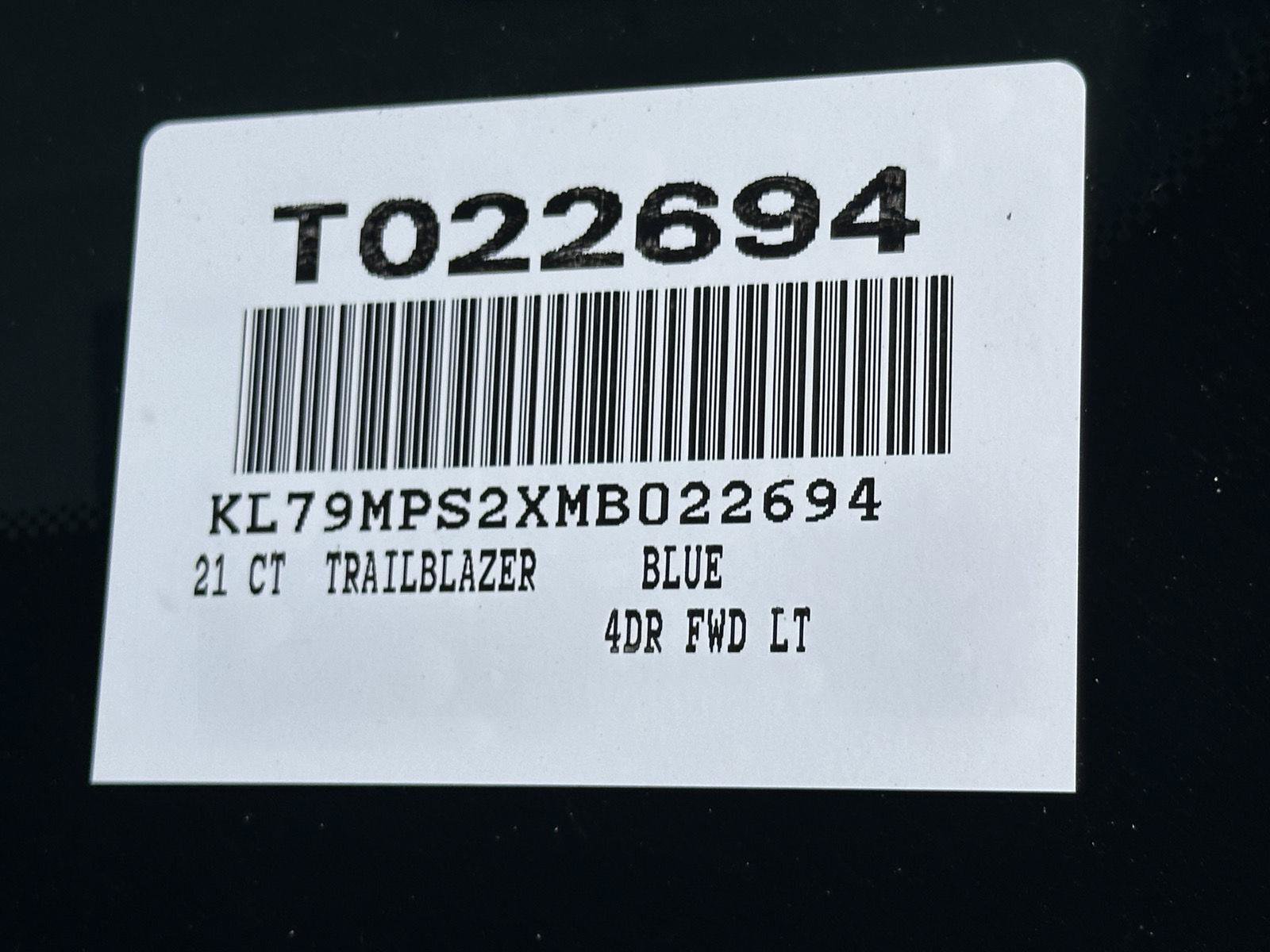 Used 2021 Chevrolet TrailBlazer LT FWD image 15