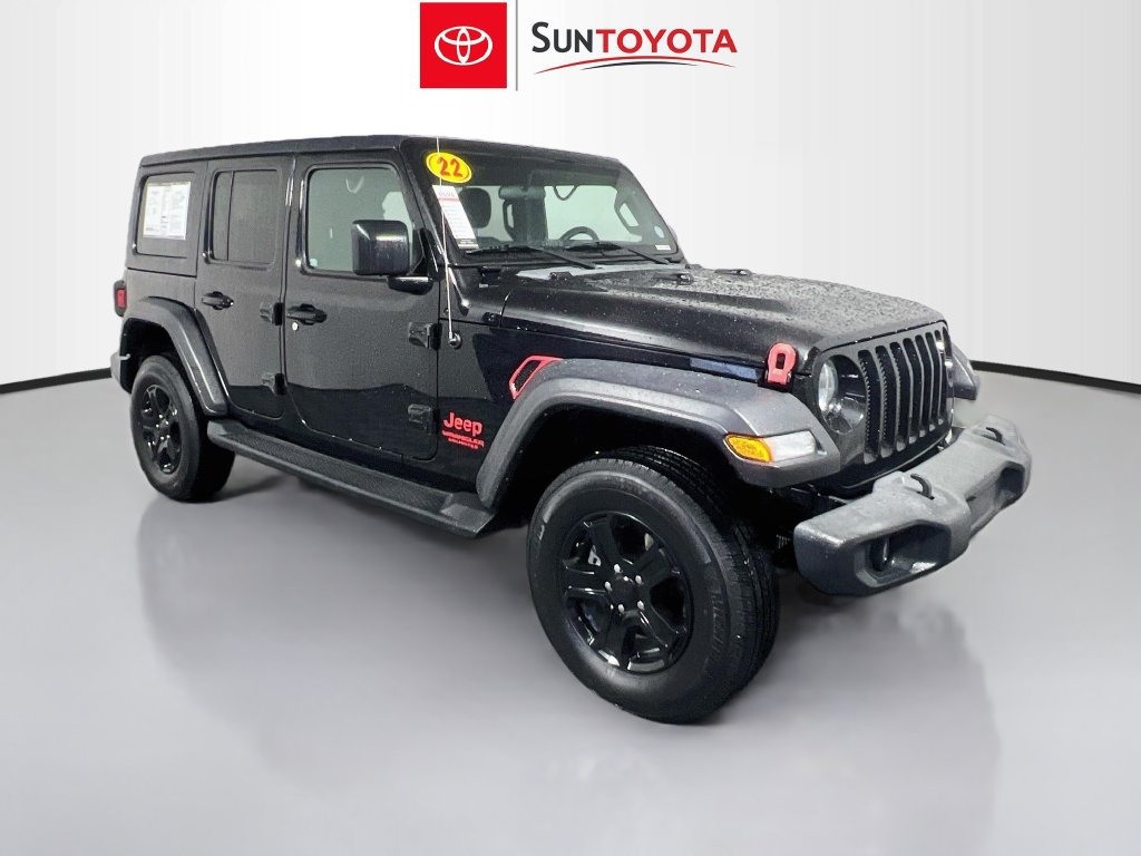 Used 2022 Jeep Wrangler Unlimited Sport AWD/4WD image 1