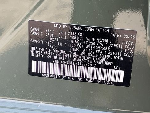 New 2026 Subaru Crosstrek 2.5i Limited AWD/4WD image 31