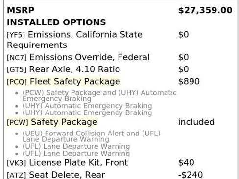 Used 2022 Chevrolet Colorado LT w/ Fleet Safety Package RWD image 4