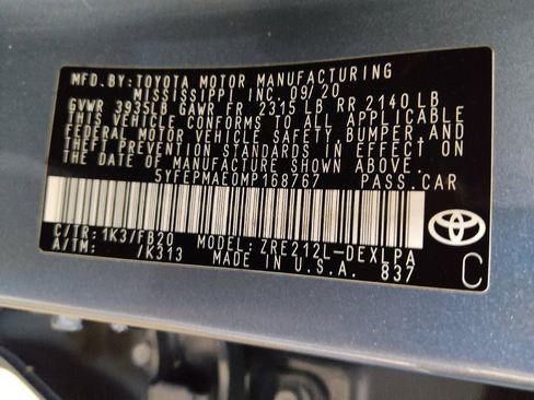 Used 2021 Toyota Corolla LE FWD image 33