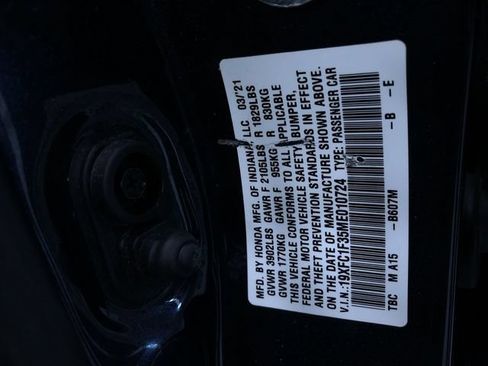 Used 2021 Honda Civic EX image 30