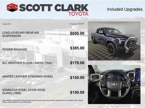 Used 2023 Toyota Tundra Limited w/ Power Package AWD/4WD image 8