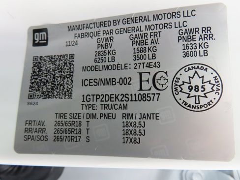 Used 2025 GMC Canyon AT4 w/ Technology Plus Package image 60