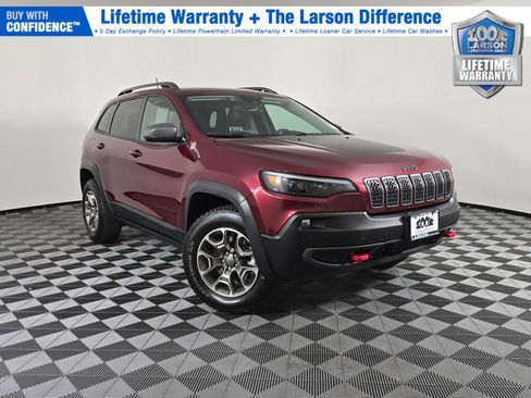 Used 2021 Jeep Cherokee Trailhawk w/ Technology Group image 1