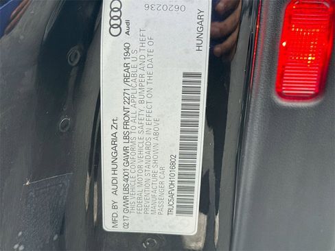 Used 2017 Audi TT 2.0T w/ Technology Package image 26