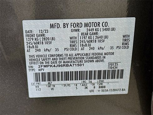 Used 2024 Ford Edge SEL image 31