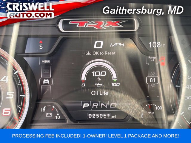 Used 2021 RAM 1500 TRX w/ TRX Level 1 Equipment Group AWD/4WD image 20