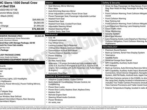 Used 2024 GMC Sierra 1500 Denali w/ Denali Reserve Package AWD/4WD image 4