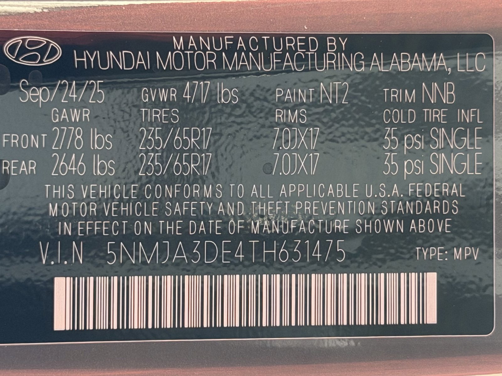 Certified 2026 Hyundai Tucson SE FWD image 26