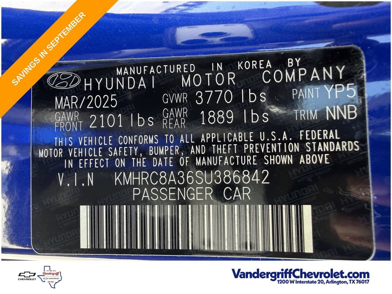 Used 2025 Hyundai Venue SEL FWD image 26