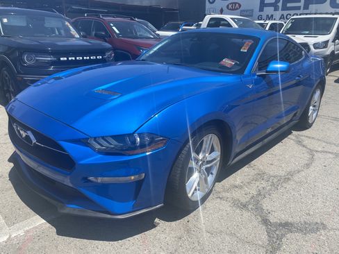Used 2021 Ford Mustang Premium w/ Pony Package RWD image 2