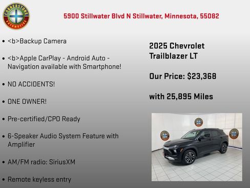 Used 2025 Chevrolet TrailBlazer LT AWD/4WD image 5