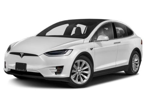 Used 2020 Tesla Model X Long Range AWD/4WD image 1