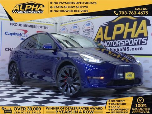 Used 2023 Tesla Model Y Performance AWD/4WD image 1