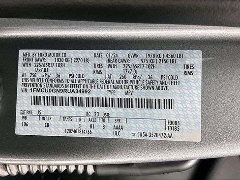 Used 2024 Ford Escape Active FWD image 31