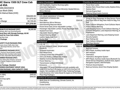 Used 2025 GMC Sierra 1500 SLT w/ SLT Premium Plus Package AWD/4WD image 6