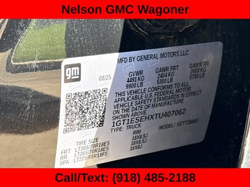 Used 2026 GMC Sierra EV Elevation AWD/4WD image 12
