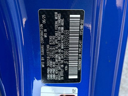 New 2025 Subaru BRZ Premium w/ Popular Package 1 image 31