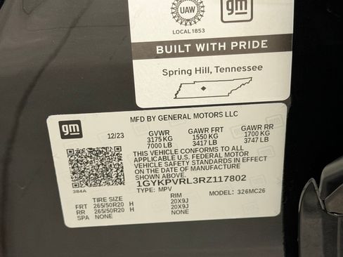 Certified 2024 Cadillac Lyriq Sport w/ LPO, Floor Liner Package AWD/4WD image 35